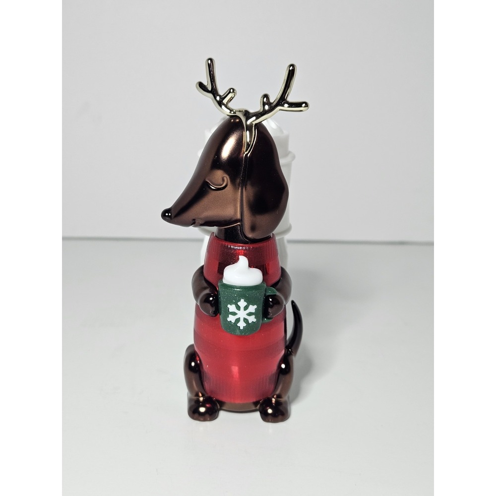 Bath Body Works Christmas Reindeer Dachshund Dog Hot Cocoa Wallflower Plug Scent